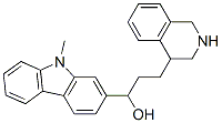 1-(9-methylcarbazol-2-yl)-3-(1,2,3,4-tetrahydroisoquinolin-4-yl)propan-1-ol