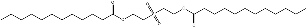 2-(2-dodecanoyloxyethylsulfonyl)ethyl dodecanoate