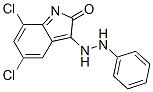 5,7-dichloro-3-(2-phenylhydrazinyl)indol-2-one