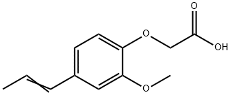 2-(2-甲氧基-4-丙-1-烯基-苯氧基)乙酸