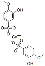 calcium bis(3-hydroxy-4-methoxybenzenesulphonate)