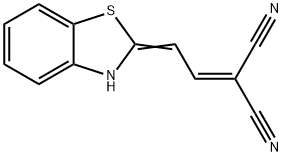 Malononitrile, [2-(2-benzothiazolinylidene)ethylidene]- (7CI,8CI)
