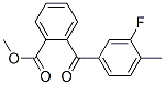 Benzoic acid, o-(3-fluoro-p-toluoyl)-, Methyl ester