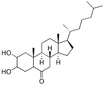 2,3-dihydroxycholestan-6-one