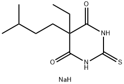 5-Ethyl-5-isopentyl-2-sodiothio-4,6(1H,5H)-pyrimidinedione