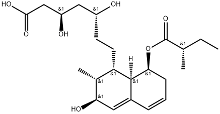 (3R,5R)-7-[(1S,2R,3S,8S,8aR)-3-hydroxy-2-methyl-8-[(2S)-2-methylbutano yl]oxy-1,2,3,7,8,8a-hexahydronaphthalen-1-yl]-3,5-dihydroxy-heptanoic acid