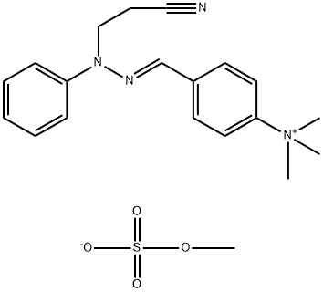 4-[[(2-cyanoethyl)phenylhydrazono]methyl]-N,N,N-trimethylanilinium methyl sulphate