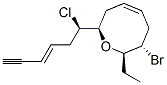 (2R,7S,8R)-2-[(1R,3E)-1-Chloro-5-hexyn-3-enyl]-7-bromo-8-ethyl-1-oxacycloocta-4-ene