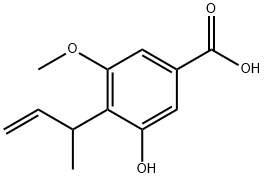 4-(丁-3-烯-2-基)-3-羟基-5-甲氧基苯甲酸