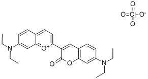 7-DIETHYLAMINO-2-(7-DIETHYLAMINO-2-OXOCHROMAN-3-YL)CHROMYLIUM PERCHLORATE