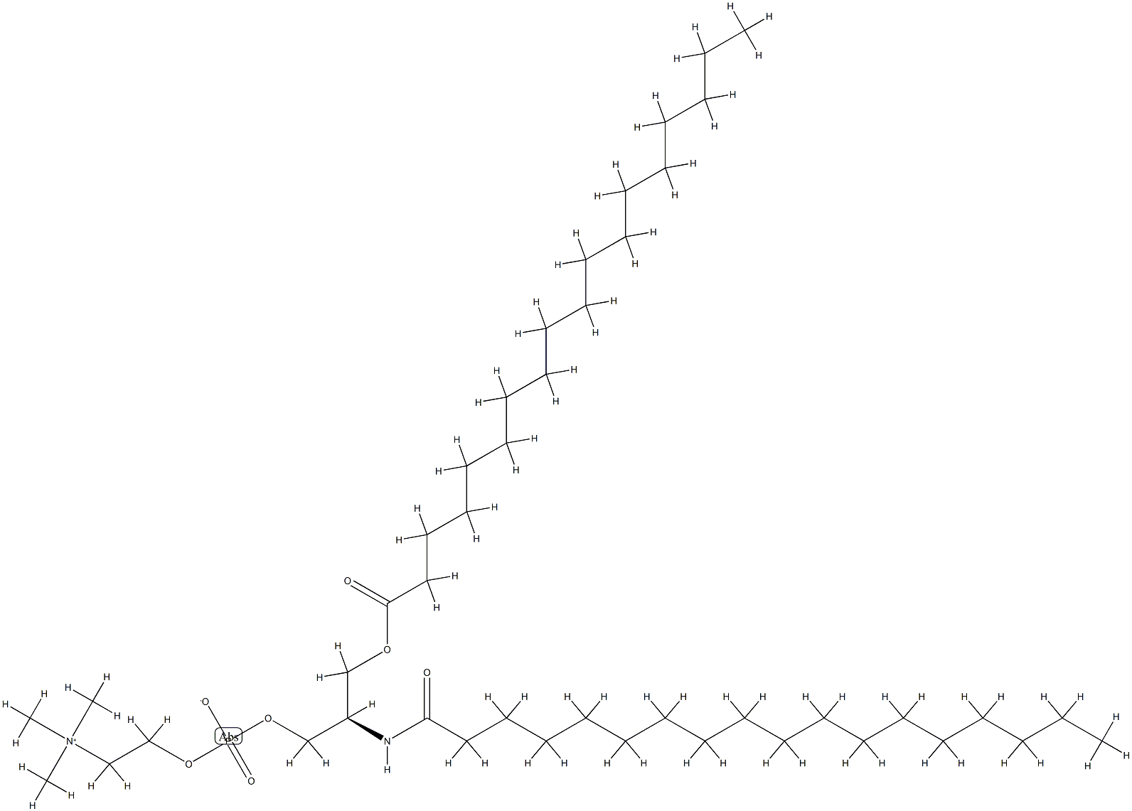1-stearyl-2-stearoylaminodeoxyphosphatidylcholine