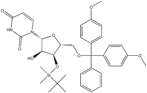 3'-DMTBS-5'-O-(4,4'-二甲氧基三苯甲基)-尿苷