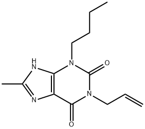 1-Allyl-3-butyl-8-methylxanthine