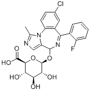 4-羟基咪哒唑伦B-D-葡(萄)糖苷酸