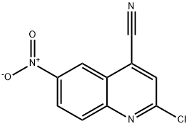 2-氯-6-硝基喹啉-4-甲腈