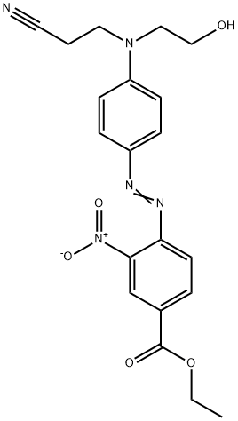 ethyl 4-[[4-[(2-cyanoethyl)(2-hydroxyethyl)amino]phenyl]azo]-3-nitrobenzoate