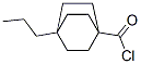 Bicyclo[2.2.2]octane-1-carbonyl chloride, 4-propyl- (9CI)