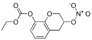Carbonic acid ethyl 3-nitrooxychroman-8-yl ester