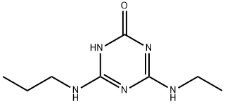 1,3,5-Triazin-2(1H)-one, 4-(ethylamino)-6-(propylamino)-