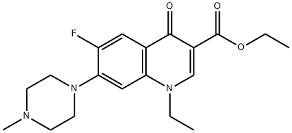 ethyl 1-ethyl-6-fluoro-7-(4-Methylpiperazin-1-yl)-4-oxo-1,4-dihydroquinoline-3-carboxylate