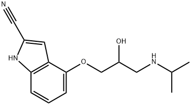 (-)-CYANOPINDOLOL HEMIFUMARATE