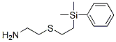 ((2-dimethylphenylsilyl)ethylthio)ethylamine