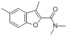 2-Benzofurancarboxamide, N,N,3,5-tetramethyl-