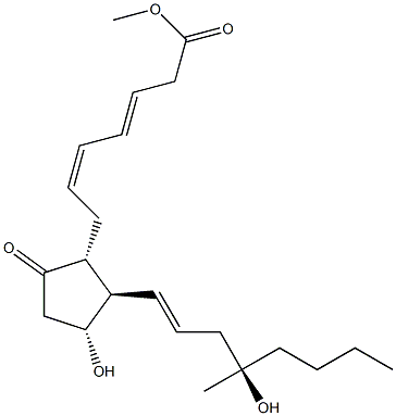 15-deoxy-16-methyl-16-hydroxy-3,4-didehydroprostaglandin E2 methyl ester
