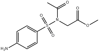 methyl 2-[acetyl-(4-aminophenyl)sulfonyl-amino]acetate