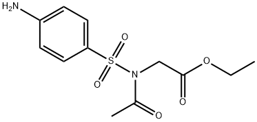 N-Acetyl-N-((4-aminophenyl)sulfonyl)glycine ethyl ester