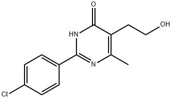 2-(4-Chlorophenyl)-5-(2-hydroxyethyl)-6-methylpyrimidin-4(3H)-one
