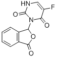2,4(1H,3H)-Pyrimidinedione, 3-(1,3-dihydro-3-oxo-1-isobenzofuranyl)-5- fluoro-