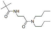 N-[2-(dibutylcarbamoyl)ethyl]-2,2-dimethyl-propanamide