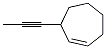 Cycloheptene, 3-(1-propynyl)- (9CI)