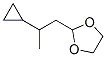 1,3-Dioxolane,  2-(2-cyclopropylpropyl)-