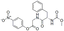 N-methoxycarbonylphenylalanylglycine 4-nitrophenyl ester
