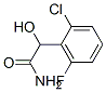 Benzeneacetamide,  2-chloro-6-fluoro--alpha--hydroxy-