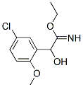 Benzeneethanimidic  acid,  5-chloro--alpha--hydroxy-2-methoxy-,  ethyl  ester  (9CI)
