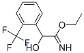 Benzeneethanimidic  acid,  -alpha--hydroxy-2-(trifluoromethyl)-,  ethyl  ester  (9CI)