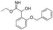 Benzeneethanimidic  acid,  -alpha--hydroxy-2-(phenylmethoxy)-,  ethyl  ester  (9CI)