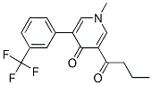3-butanoyl-1-methyl-5-[3-(trifluoromethyl)phenyl]pyridin-4-one