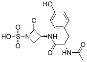 (3S)-3-[[(S)-2-Acetylamino-3-(4-hydroxyphenyl)-1-oxopropyl]amino]-2-oxo-1-azetidinesulfonic acid