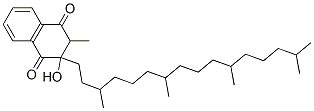 3-hydroxy-2-methyl-3-phytyl-2,3-dihydronaphthoquinone