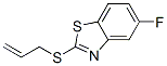 Benzothiazole, 5-fluoro-2-(2-propenylthio)- (9CI)