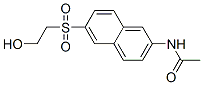 N-[6-(2-Hydroxyethylsulfonyl)-2-naphtyl]acetamide