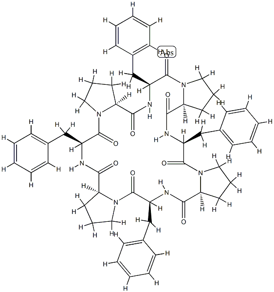 cyclo(phenylalanyl-prolyl)4