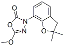 1,3,4-Oxadiazol-2(3H)-one, 3-(2,3-dihydro-2,2-dimethyl-7-benzofuranyl) -5-methoxy-