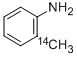 2-TOLUIDINE [METHYL-14C]