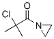Aziridine, 1-(2-chloro-2-methyl-1-oxopropyl)- (9CI)