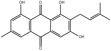 1,3,8-Trihydroxy-6-methyl-2-(3-methyl-2-butenyl)-9,10-anthraquinone